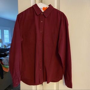 Shouthouse long sleeve button down shirt